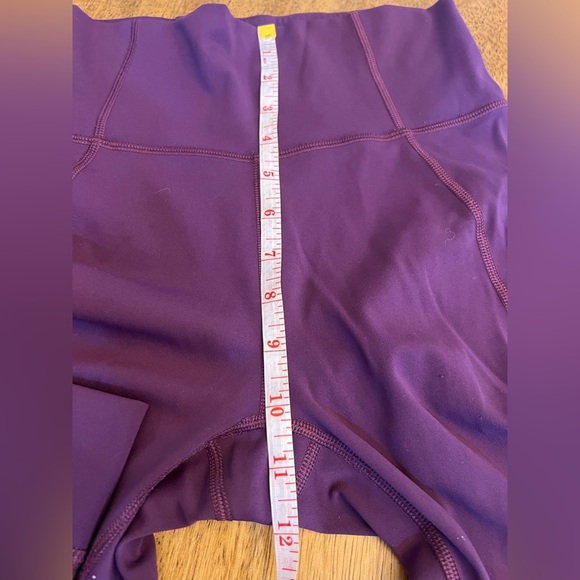 Lululemon Hot Like Agni Pant Leggings - Purple Mesh- Size 4 - Picture 9 of 11